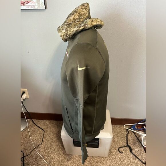 Nike On Field Apparel Salute To Soldiers Camo Arizona Cardinals Hoodie - Picture 4 of 5